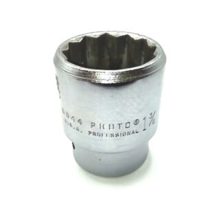 Proto 5544 3/4 DRIVE 12 POINT 1 3/8 INCH SOCKET - USED