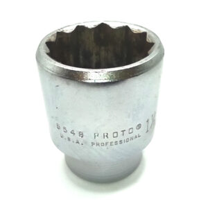Proto 5548 3/4 DRIVE 12 POINT 1 1/2 INCH SOCKET - USED