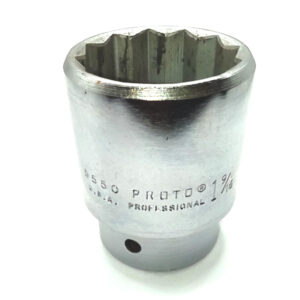 Proto 5550 3/4 DRIVE 12 POINT 1 9/16 INCH SOCKET - USED