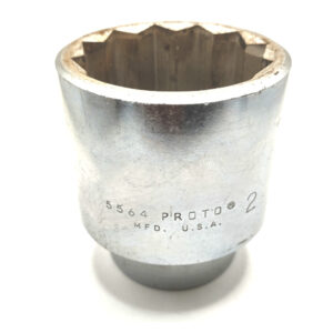 Proto 5564 3/4 DRIVE 12 POINT 2 INCH SOCKET - USED