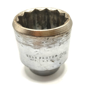 Proto 5568 3/4 DRIVE 12 POINT 2 1/8 INCH SOCKET - USED