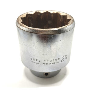 Proto 5572 3/4 DRIVE 12 POINT 2 1/4 INCH SOCKET - USED